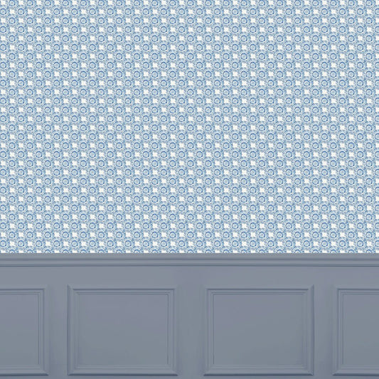 Vali Wallpaper - Denim - Voyage Maison - VALI/WPO/DENWallpaper199