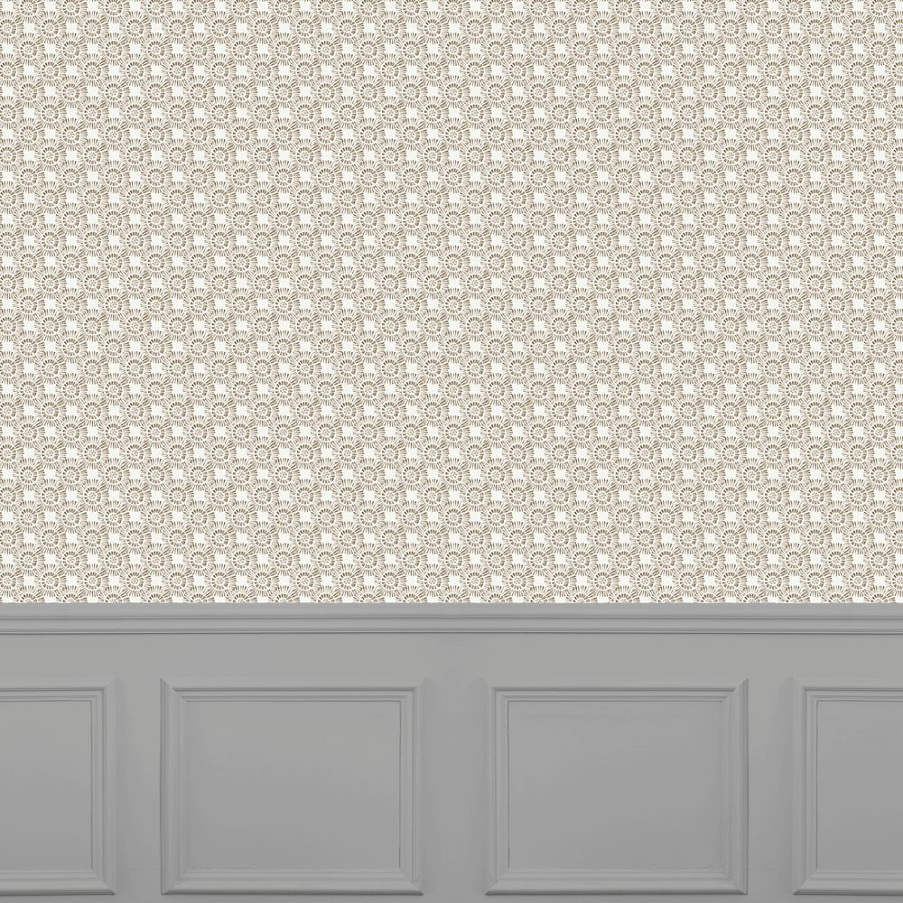 Vali Wallpaper - Stone - Voyage Maison - VALI/WPO/STOWallpaper199