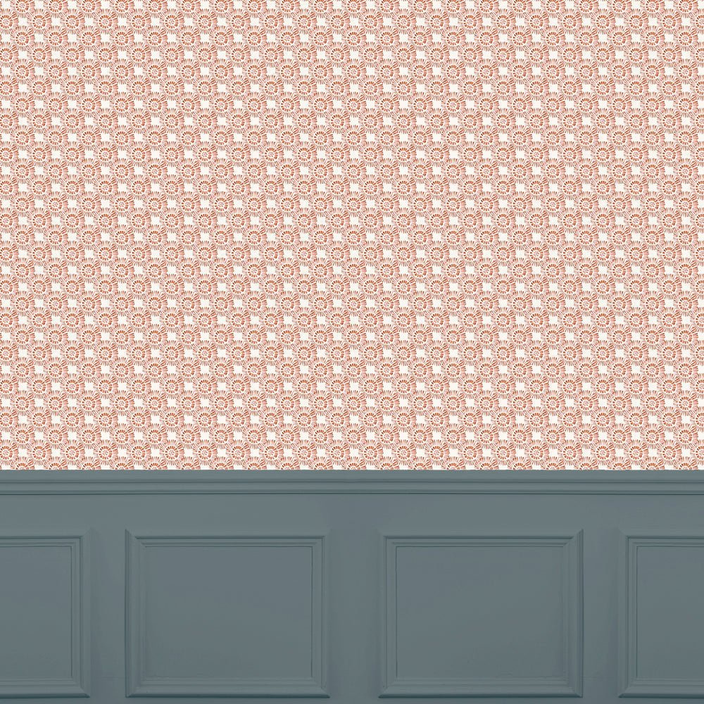 Vali Wallpaper - Terracotta - Voyage Maison - VALI/WPO/TERWallpaper199