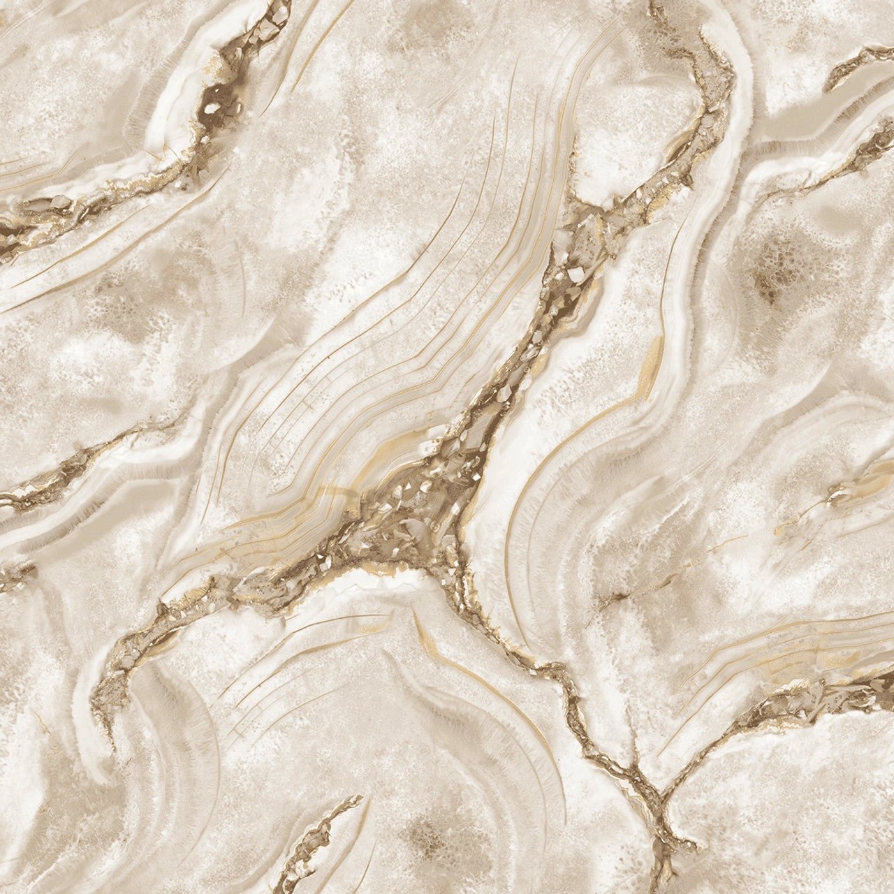 Vasari Marble Wallpaper - Taupe - Rasch - 529456Wallpaper199