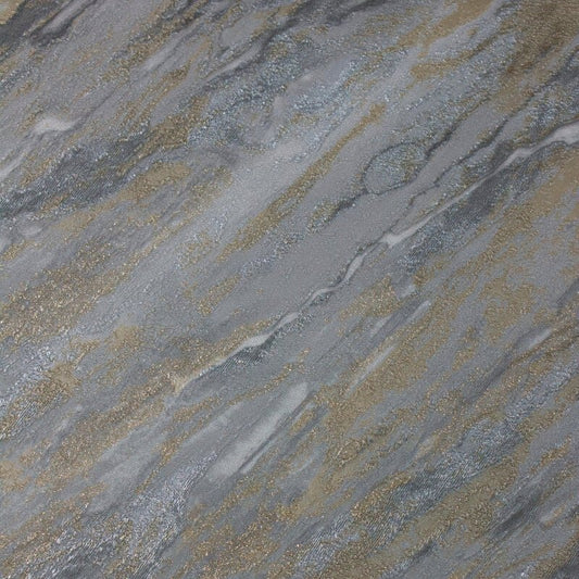 Venezia Marble Metallic Wallpaper - Dark Grey - Muriva - M66319Wallpaper199