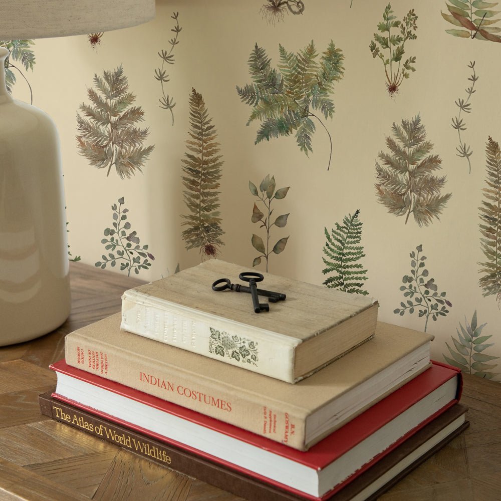 Verbena Wallpaper - Mulberry - Voyage Maison - VERBENA/WPO/MULWallpaper199
