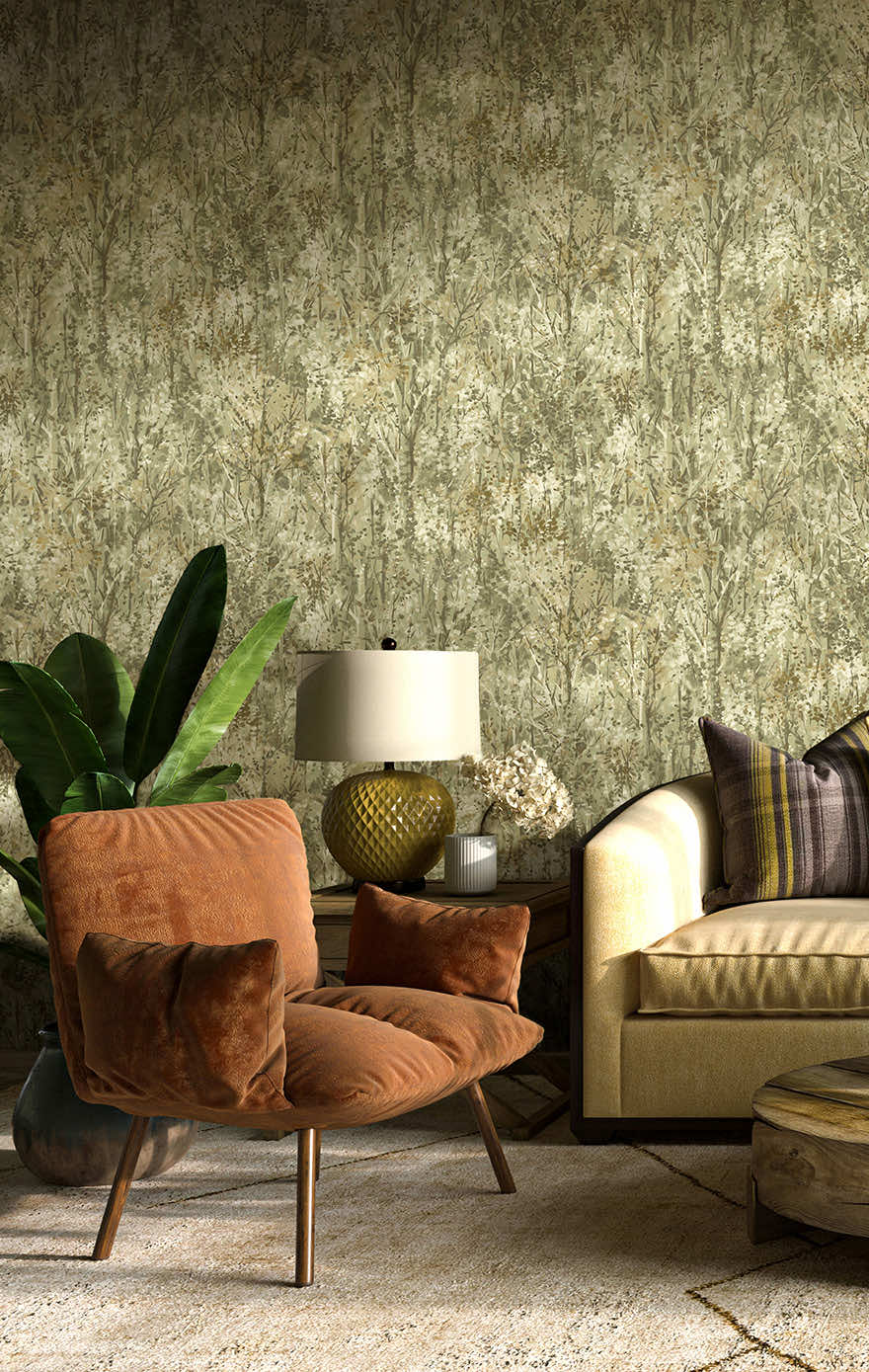 Verdant Wallpaper - Sage - Holden Décor - 36361Wallpaper199