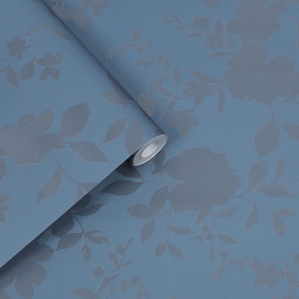 Westbourne Wallpaper - Midnight Blue - Laura Ashley - 118484Wallpaper199