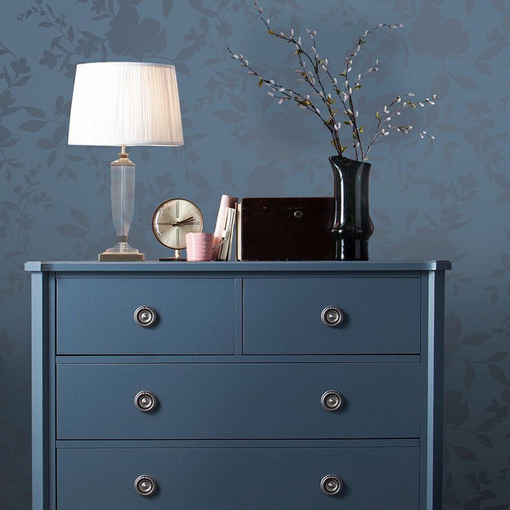 Westbourne Wallpaper - Midnight Blue - Laura Ashley - 118484Wallpaper199
