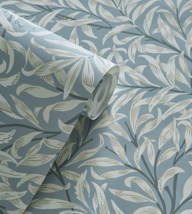 Willow Boughs Wallpaper - Dove - W0172/02 - Clarke & ClarkeWallpaper199
