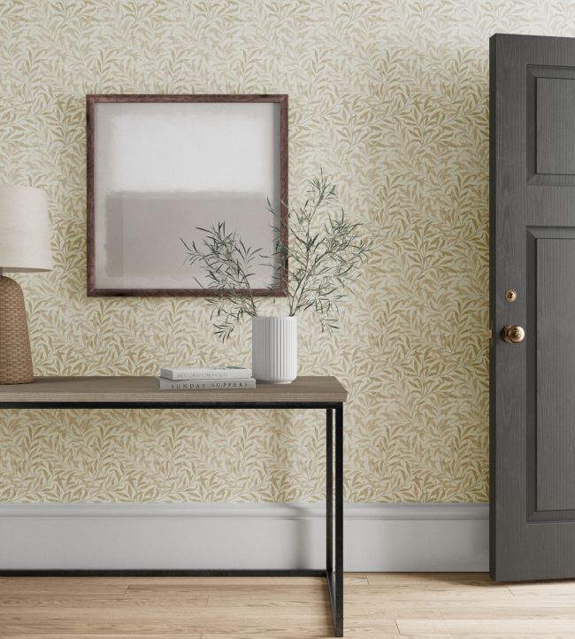 Willow Boughs Wallpaper - Linen - 217082 - Morris & CoWallpaper199