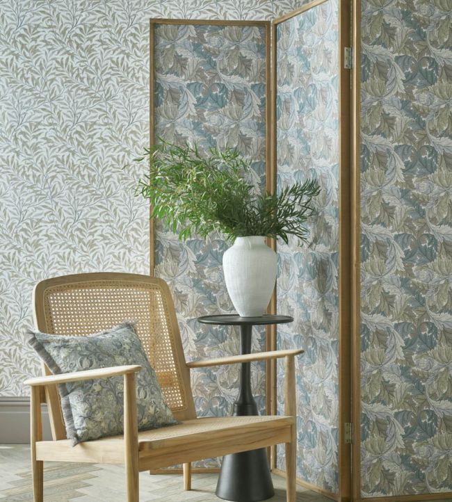Willow Boughs Wallpaper - Linen - W0172/03 - Clarke & ClarkeWallpaper199