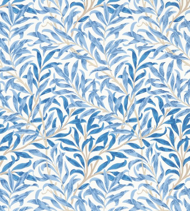 Willow Boughs Wallpaper - Woad - 217080 - Morris & CoWallpaper199