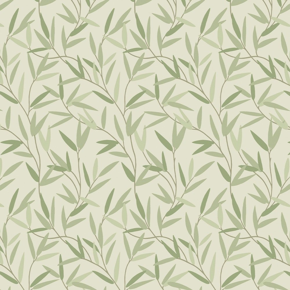 Willow Leaf Wallpaper - Hedgerow - Laura Ashley - 113364Wallpaper199