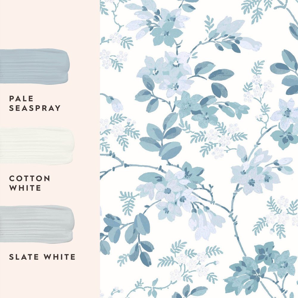 Yewland Wallpaper - Seaspray - Laura Ashley - 130107Wallpaper199