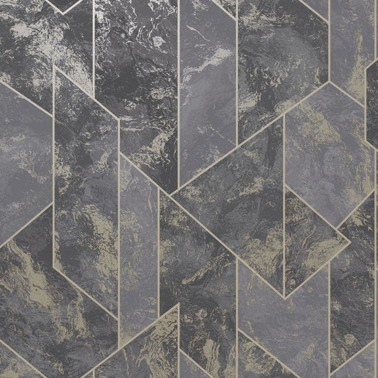 Zarci Wallpaper - Charcoal - Holden Décor - 36120Wallpaper199