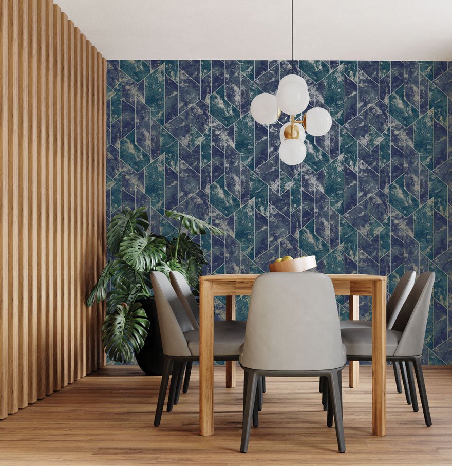 Zarci Wallpaper - Navy - Holden Décor - 36121Wallpaper199