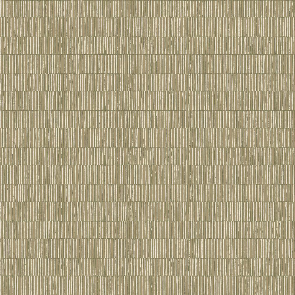 Zen Bamboo Screen Wallpaper - Green / Gold - Galerie - DWP0362 - 01Wallpaper199