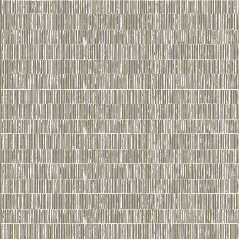 Zen Bamboo Screen Wallpaper - Silver Grey - Galerie - DWP0362 - 06Wallpaper199