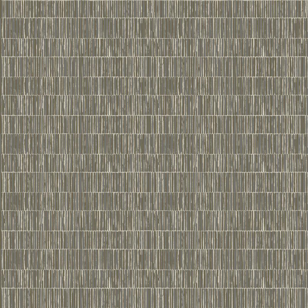 Zen Bamboo Screen Wallpaper - Silver Grey / Gold - Galerie - DWP0362 - 05Wallpaper199