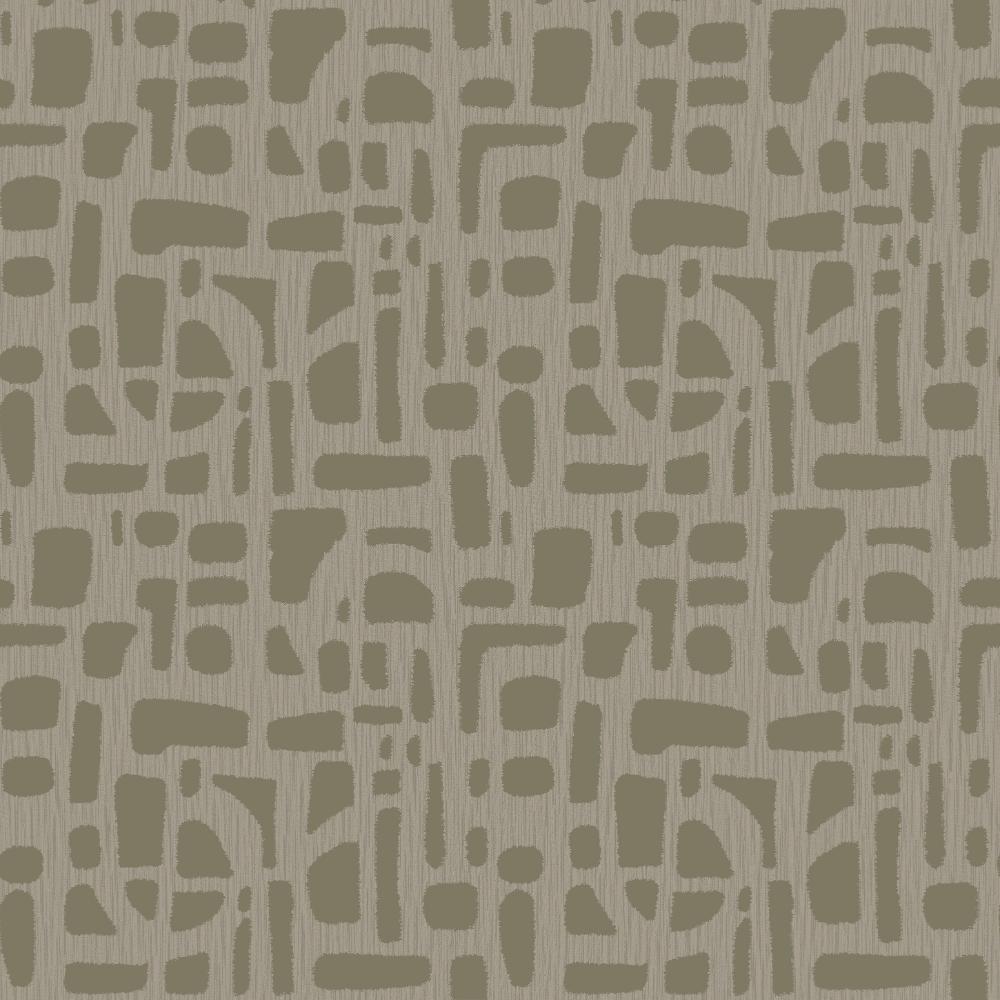 Zen Chunky Geo Wallpaper - Gold / Beige - Galerie - DWP0364 - 01Wallpaper199