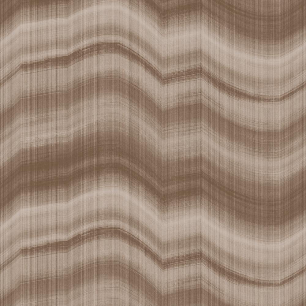 Zen Cloudy Stripe Wallpaper - Bronze Brown - Galerie - DWP0367 - 02Wallpaper199
