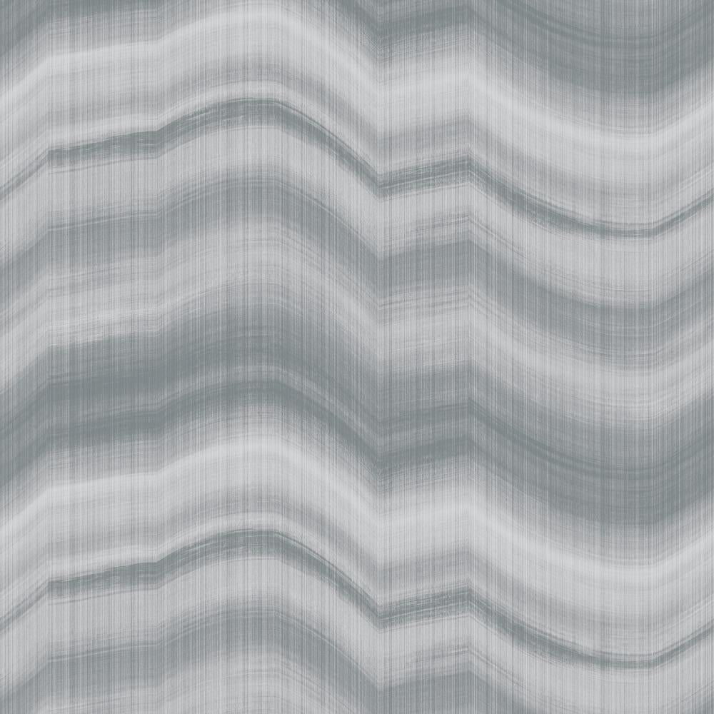 Zen Cloudy Stripe Wallpaper - Silver Grey - Galerie - DWP0367 - 04Wallpaper199