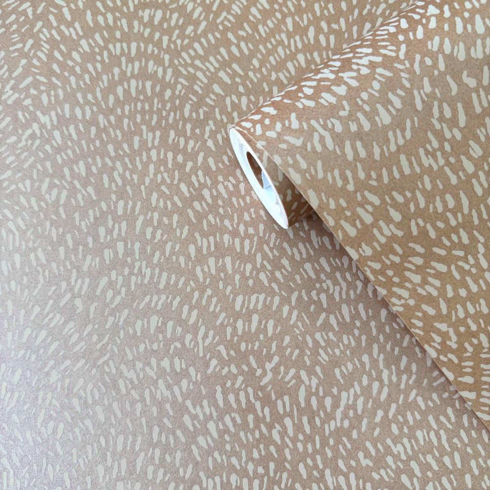 Zen Fan Fleck Wallpaper - Bronze Brown - Galerie - DWP0363 - 08Wallpaper199