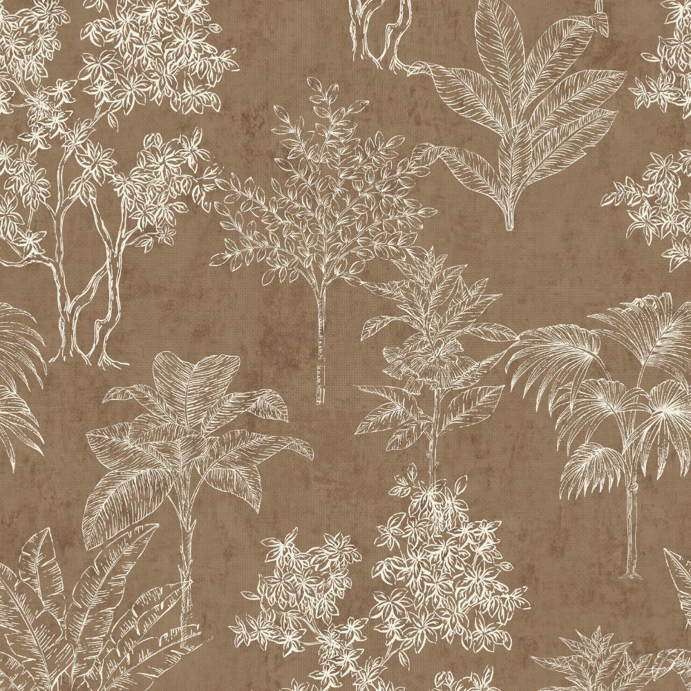 Zen Floating Foliage Wallpaper - Beige - Galerie - DWP0361 - 02Wallpaper199