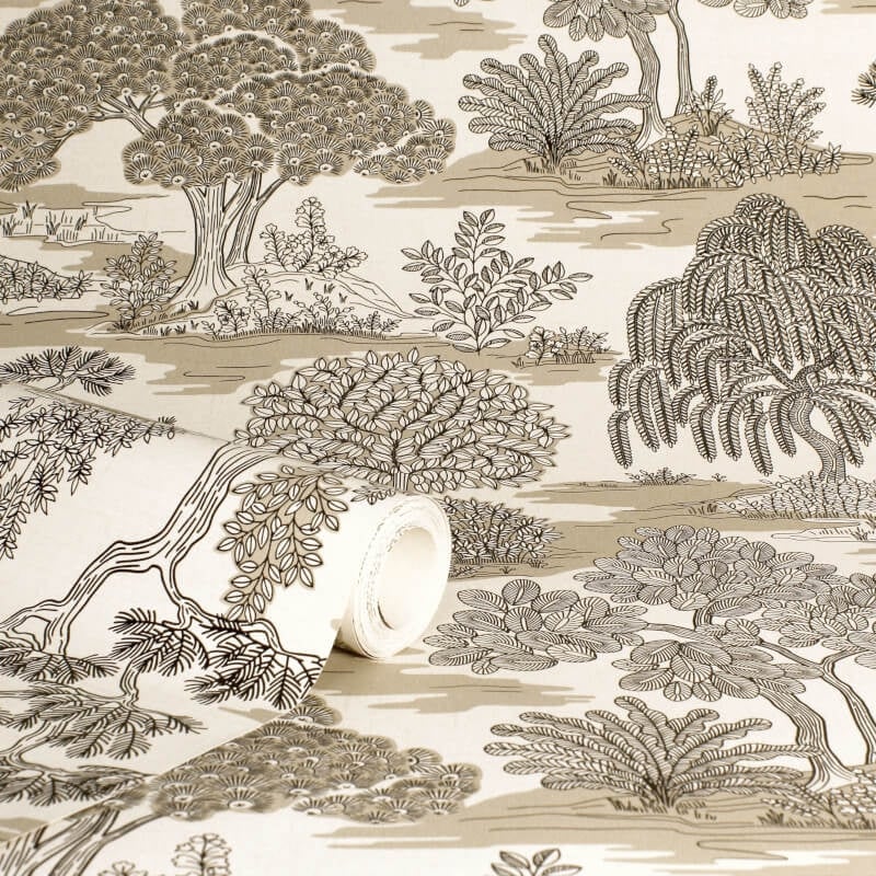 Zen Oriental Landscape Wallpaper - Natural - Fine Décor - FD43442Wallpaper199